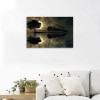 Lake Scenery Canvas Wall Art Hanging Picture Home Decoration Moon Tree Wall Decoration Artwork Bedroom Living Room Decoration