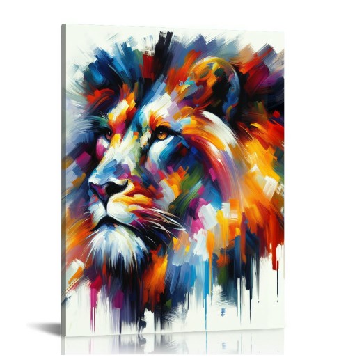 Wall Art Canvas Wall Art Printed on Canvas Picture Cool Artwork Gift Framed For Bathroom Living Room Bedroom Office Ready to Hang