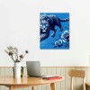 Framed Canvas Wall Art Elegant and Enchanting Animal Picture for Modern Home Decor Perfect for Office Bathroom and Kid's Room Framedand Ready to Hang